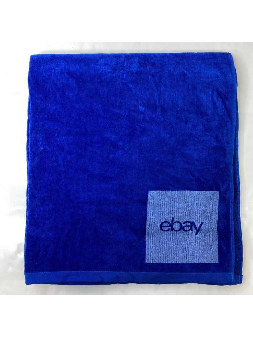 Ebay Blue Beach Towel 60" x 36" Cotton eBayana